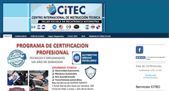 Desktop Screenshot of citec-automotriz.com